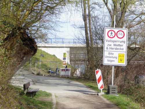 Entlang der Ruhr von Witten nach Wetter