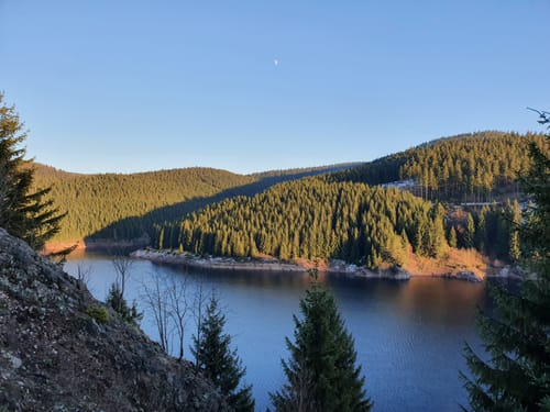 Rundweg um die Schmalwasser Talsperre