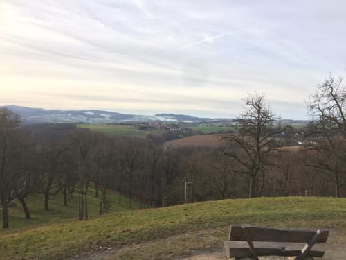 Gelber Punkt: Aus Lockwitz nach Hermsdorf am Wilisch