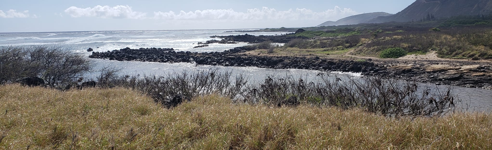 Kaiwi Shoreline Trail to Alan Davis Beach and Kaho'ohaihai Inlet, Oahu ...
