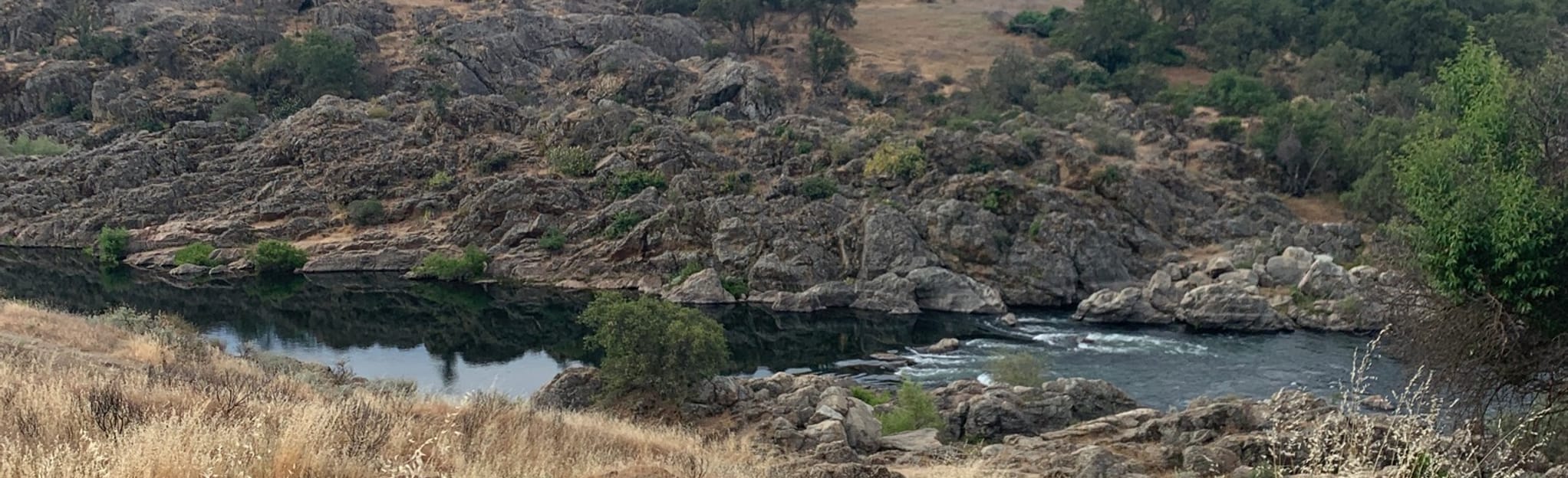 Stanislaus River Trail From Knights Ferry Mappa, Guida California
