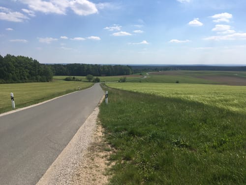 Tauchersreuth -Pegnitz - Nürnberg - Flughafen - Weiher Rundtour