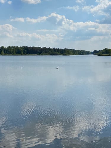 Wertach-Stausee und Auensee ab Bobingen