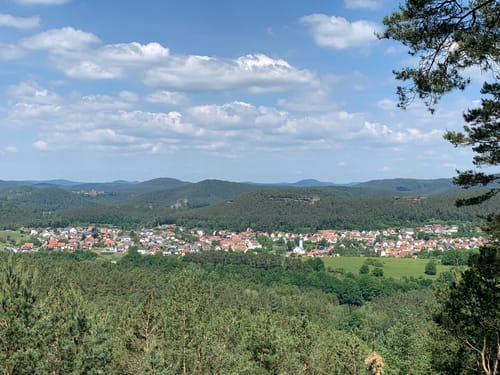Burg Drachenfels - Burgruine Klein-Frankreich - Berwartstein