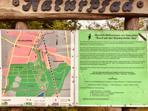 Naturpfad am Glasowbach - Krumme Lanke