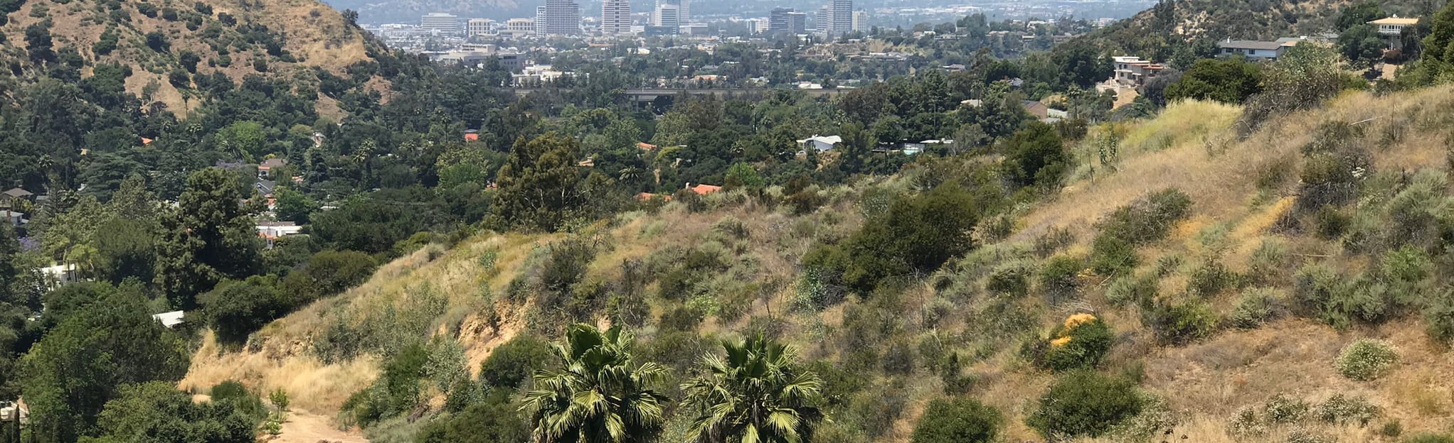 Glenoaks Canyon, Sleepy Hollow Drive, and Valle Vista Motorway Loop