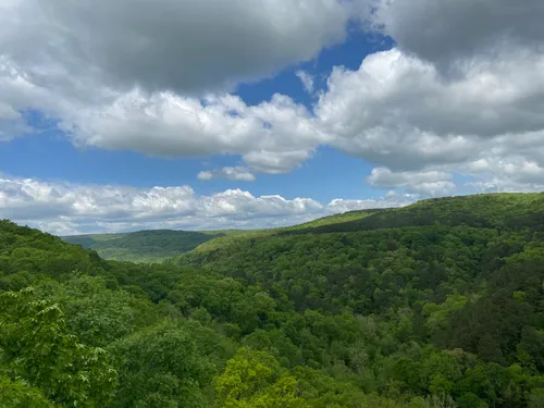 Ozark national forest outlet backpacking