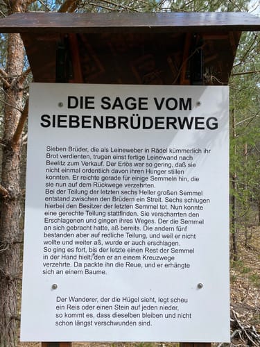 Rundweg bei Beelitz-Heilstätten
