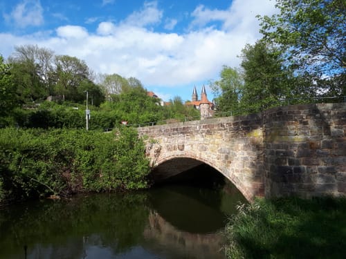 Mühlengraben und Eder ab Fritzlar