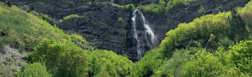 Bridal Veil Falls Trail Map Guide Utah Alltrails