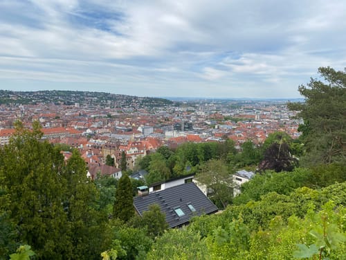 Blaustrümpflerweg rund um Heslach