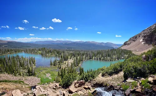 Uinta mountains outlet hiking