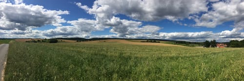 Lutherweg und Rittergut Positz