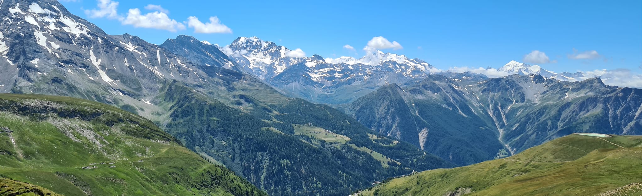 Via Alpina Blauer Weg, Etappe 4 Binn Rosswald 29 Fotos Wallis