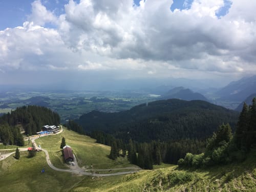 Wasserfallweg Nesselwang ab Bahnhof Nesselwang