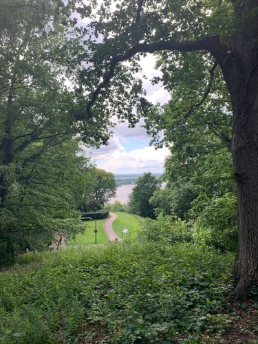 Römischer Garten - Elbe - Waseberg