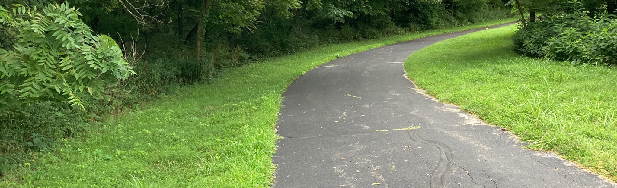 Cross Creek Park via Indian Creek Trail Mapa, Roteiro Kansas