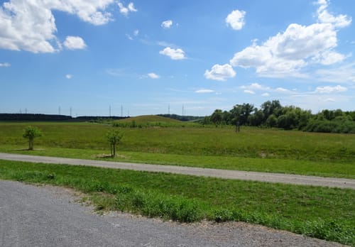 Radtour auf die Rheinschanzinsel