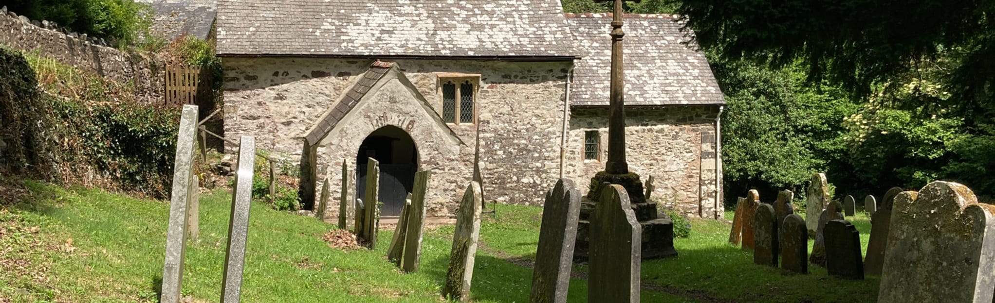 Culbone Church via South West Coast Path, Somerset, England - 28 ...