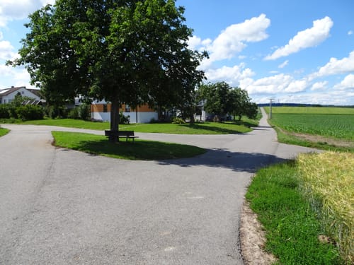 MTB: Besuch der Kreuzbergkapelle