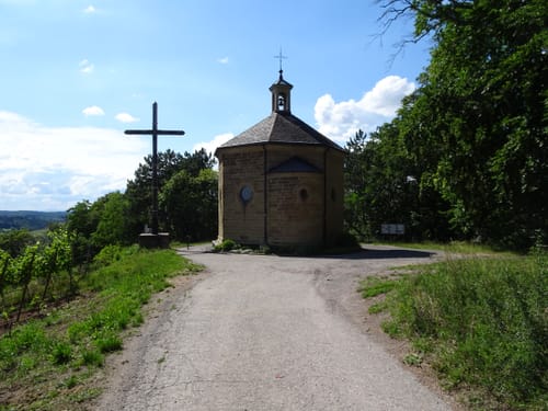 MTB: Besuch der Kreuzbergkapelle