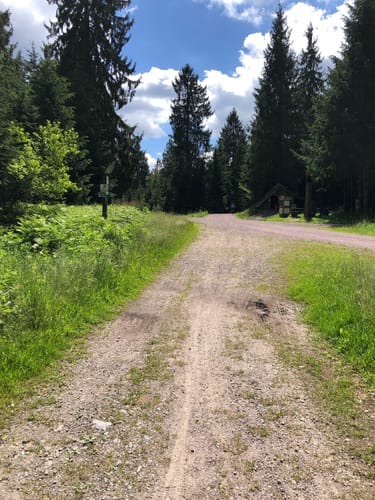 Masserberg, Kleiner Sauberg, Werraquell-Hütte