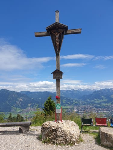 Abstieg vom Mittag bei Immenstadt
