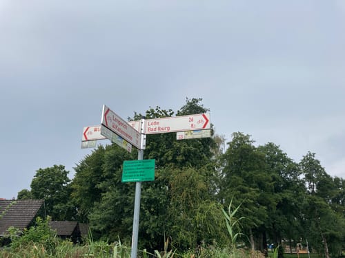 Grenzgängerroute Teil 2 - Füchtorf - Bad Iburg - Bad Laer