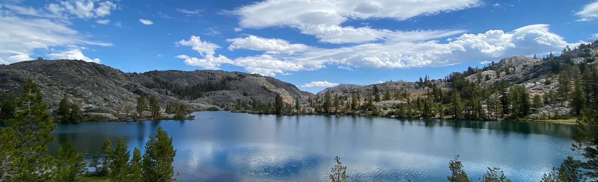 Agnew Meadows to Thousand Island Lake via Shadow Creek and John Muir ...