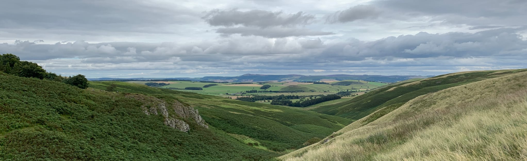 Brandon, Brough Law, Weather Hill Circular 101 foto's Northumberland