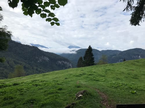 Von Oberwössen zur Rechenbergalm