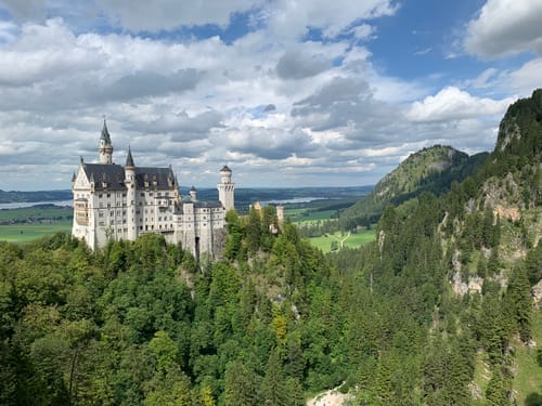 Kleine Runde am Schloss Neuschwanstein und zur Marienbrücke
