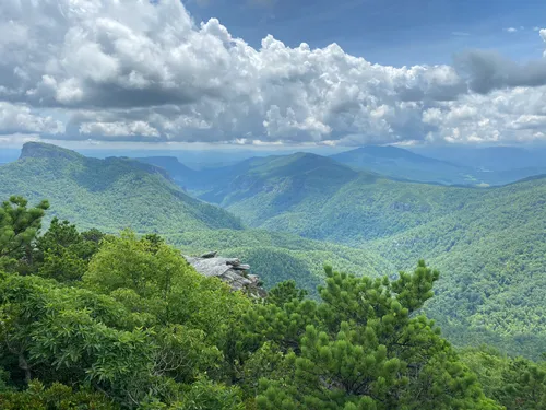 Not to brag, but Linville Gorge Wilderness is giving rugged good looks a  whole new meaning. ✨ Pull on your boots, grab a trail map and…