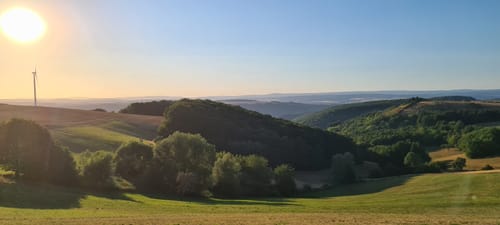 Panorama Höhenweg und Windlehrpfad Lettweiler