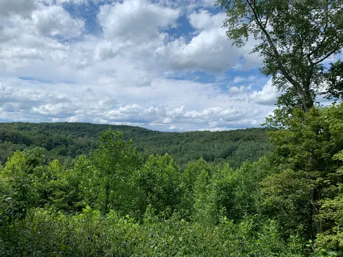 Hiking in hoosier outlet national forest