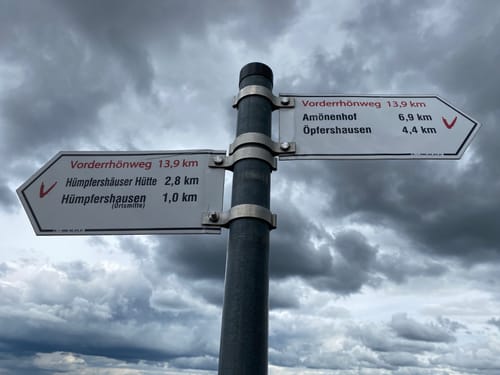Premiumwanderweg: Vorderrhönweg