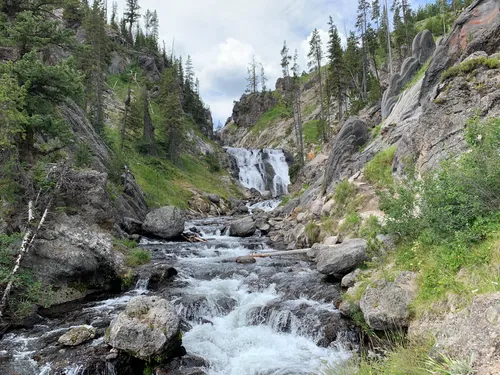 Mystic falls 2025 hike yellowstone