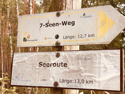 Rundwanderweg Riebener See