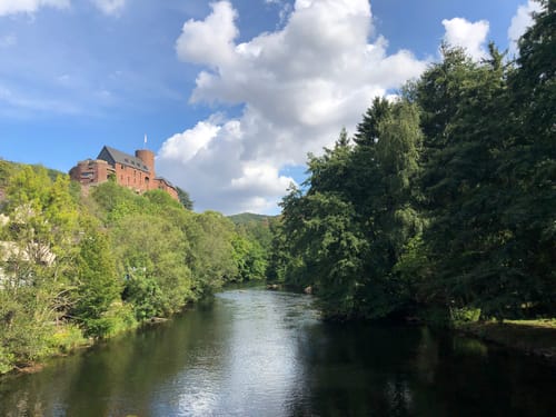 Rund um das Staubecken in Heimbach