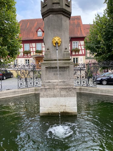 Unfindener Waldrunde über Königsberg in Bayern