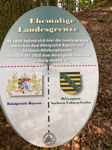 Unfindener Waldrunde über Königsberg in Bayern