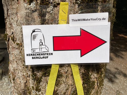 Hirschenstein Berglauf