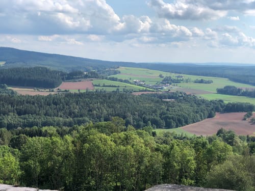 Auf den Schloßberg bei Waldeck