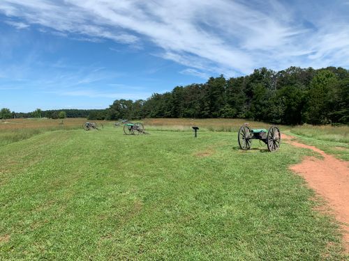 are dogs allowed on battle field trail mass