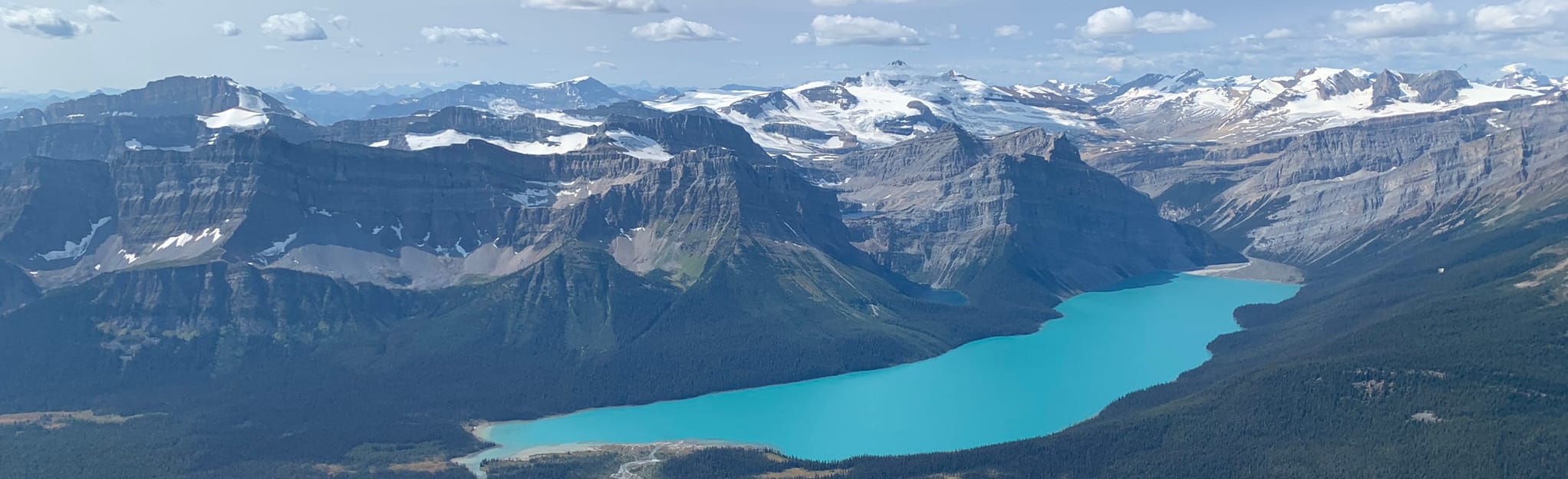 Little Hector and Mount Andromache 109 foto's Alberta, Canada