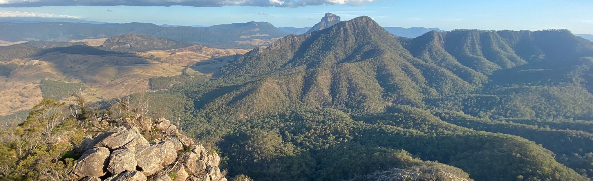 Mount Barney South East Ridge and Peasants Ridge, Queensland, Australia ...