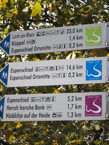 Wispertaunussteig Etappe 2: Espenschied - Lorch