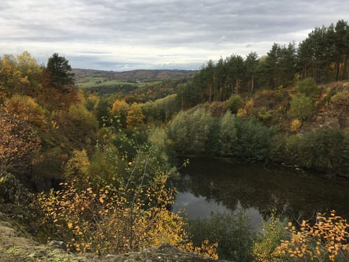 Um den Steinbruch Amdorf