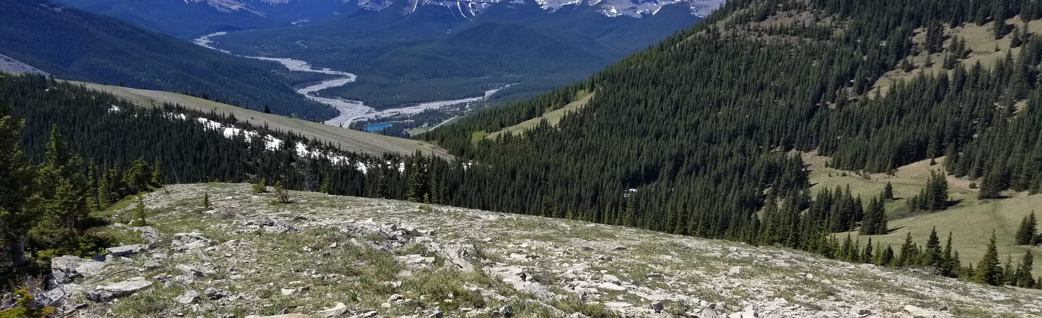 Powderface Main to East Ridge via Creek and East Ridge Trail, Alberta