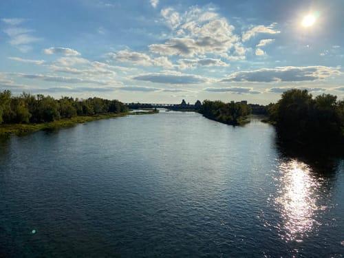 Magdeburg Industriehafen Runde